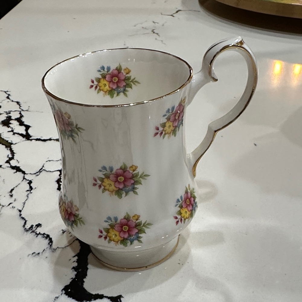 Royal Windsor Fine Bone China England with Gold Accents